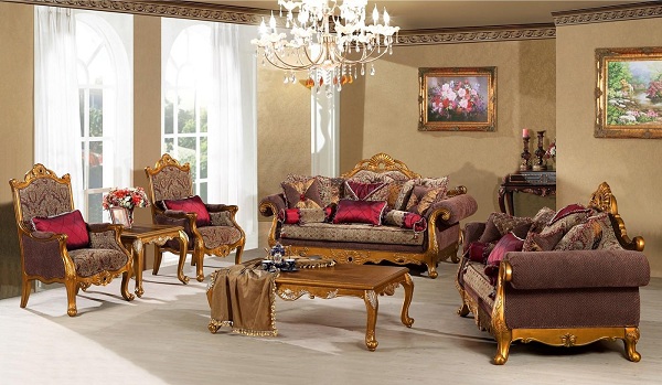 Mẫu sofa thiết kế dành cho phòng khách rộng rãi