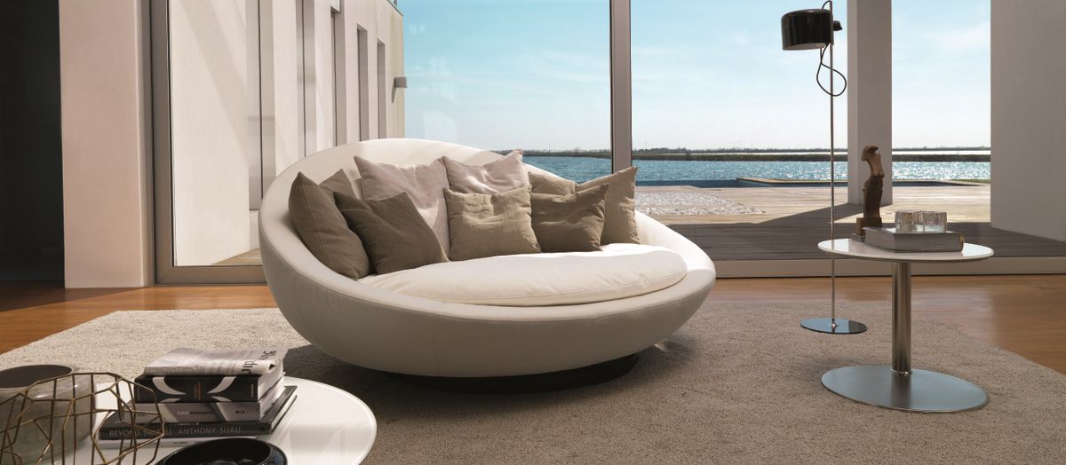 Đẹp nao lòng với những mẫu ghế sofa tròn vừa đẹp lại thoải mái